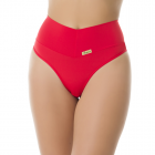 Kit 10 Calcinha Modeladora Cós Alto Fio Dental Duplo
