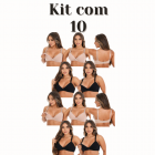 Kit 10 Sutiã Amamentação de Algodão