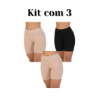 Kit 3 Calcinha Short Modelador