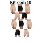 Kit 10 Calcinha Short Modelador